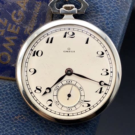 antique omega pocket watch|vintage omega pocket watch value.